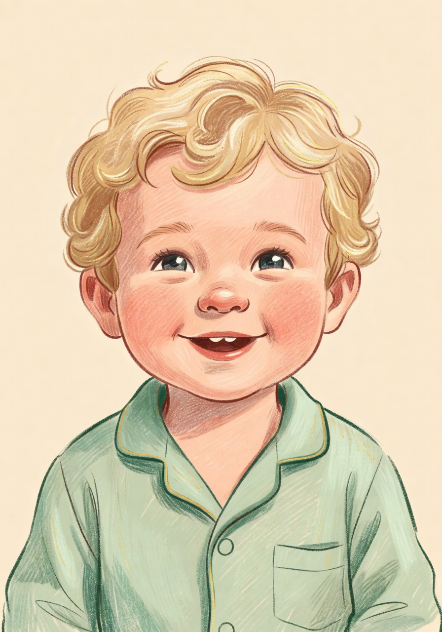 Reference photo of a child named Theo